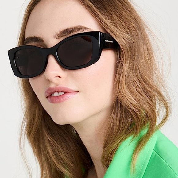 FINAL PRICE NEW SAINT LAURENT SL593 001 SUNGLASSES - Picture 11 of 12